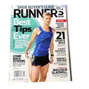 Runners World Magazine Sept 2013 u Shoe Buyers Guide Fitness Exercise Training T